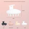 Handheld Silicone Scalp Massage Brush - Air Cushion Shampoo Brush for Hair Washing, Deep Cleansing and Relaxing Head Massage