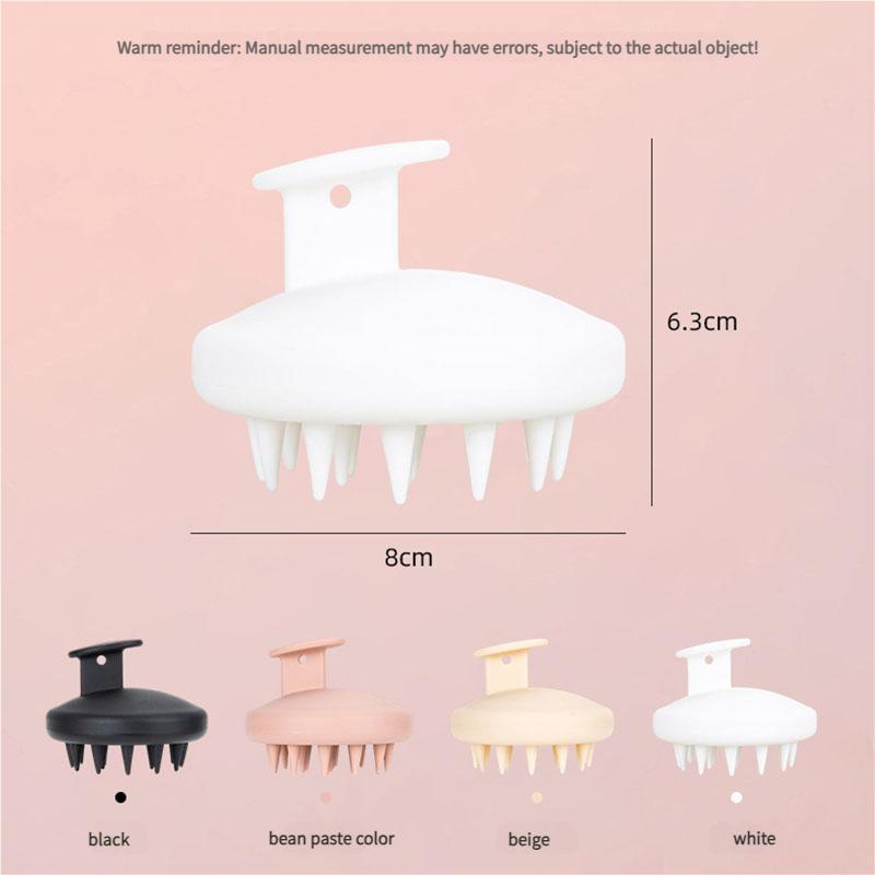 Handheld Silicone Scalp Massage Brush - Air Cushion Shampoo Brush for Hair Washing, Deep Cleansing and Relaxing Head Massage