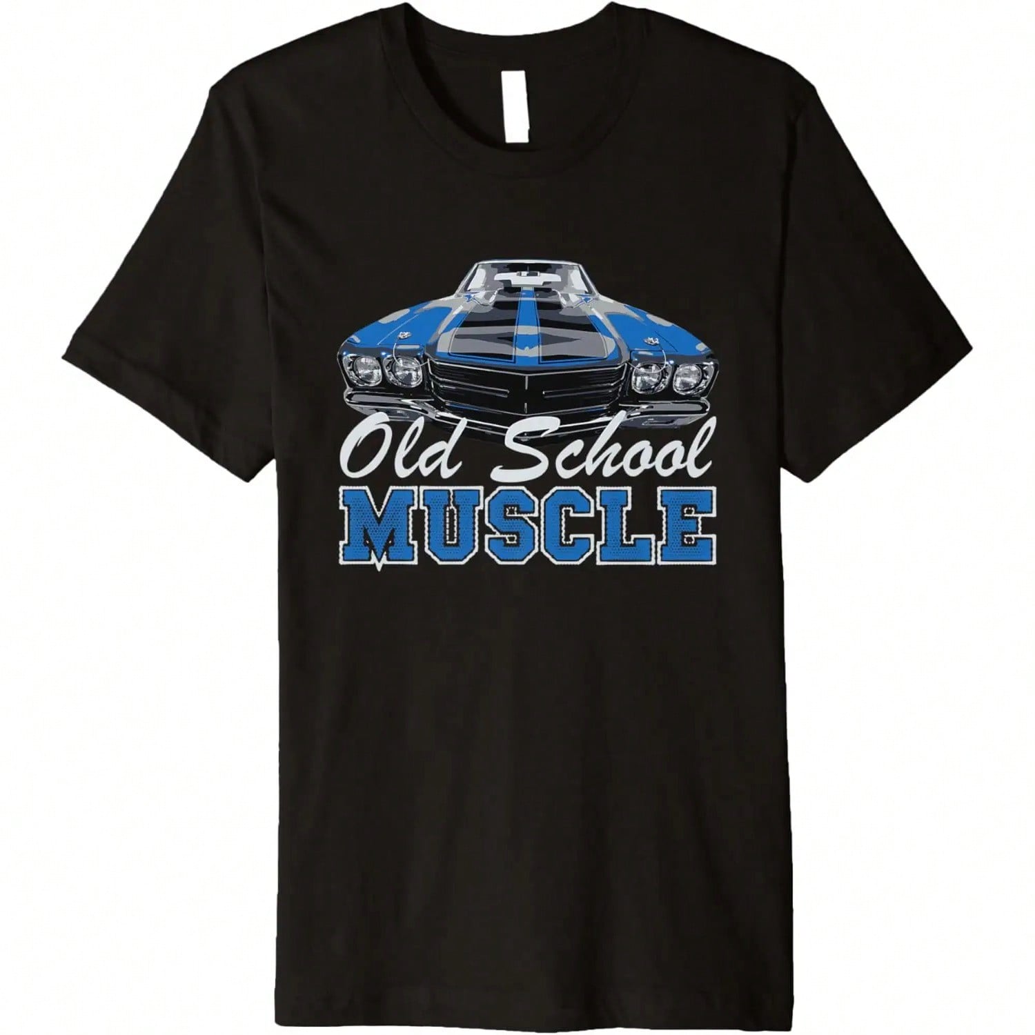 Old School Muscle: Vintage Muscle Car Classic Car T-Shirt S