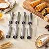 Professional Baking Molds Stainless Steel Pastry Shaping Tool Set with Brush for Bakery Home Kitchen Supplies