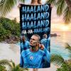 Haaland Fashion Beach Towel: Ideal for Summer Adventures Soft, absorbent and quick drying suitable for swimming and bathing