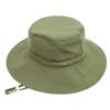 New Children's Hats, Sun Hats, Breathable Basin Hats for Boys and Girls, Beach Hats, Fishing Pure Color, Simple Design