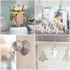 30pcs/set Angel Design Keychain Bag Tags for Guests Favor Baby Shower Wedding