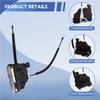 Car Left Side Front Door Lock Replacement Parts 1393821080 1350147080 1342155080 For Fiat Ducato Citroen
