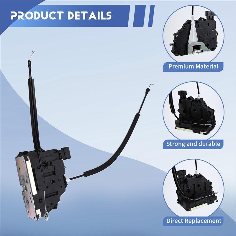 Car Left Side Front Door Lock Replacement Parts 1393821080 1350147080 1342155080 For Fiat Ducato Citroen