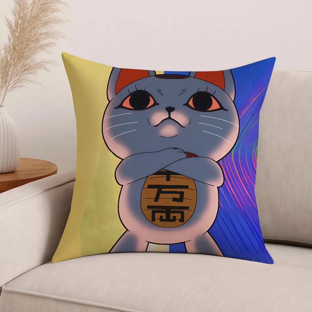 Anime D-DanD-dadan Turbo Granny Pillow Case Office Cushions Suitable For Sofa Car Bedroom Decorative Cushion Cover