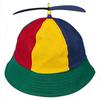 Rainbow Windmill Bamboo Dragonfly Cap Sun Protection Fishermen Cap Summer Beach Cap  Kids Adults