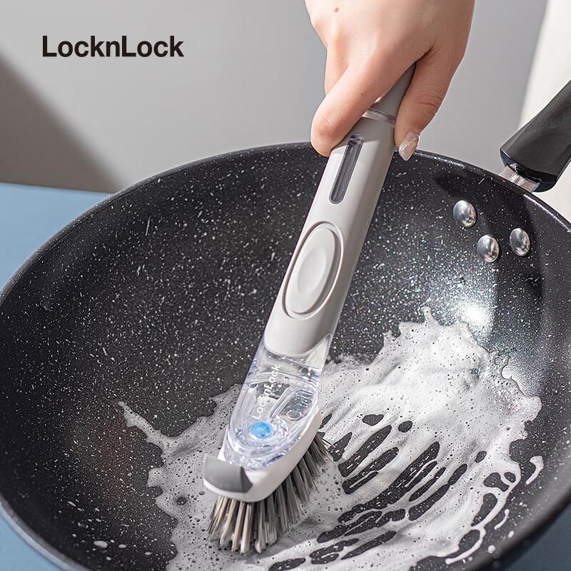 

Lock&Lock Long Handle Automatic Dispensing Dish Brush