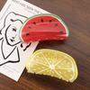 Holder Orange Hairgrips Srawberry Watermelon Fruits Hair Claw Women Shark Clip Korean Hair Clips
