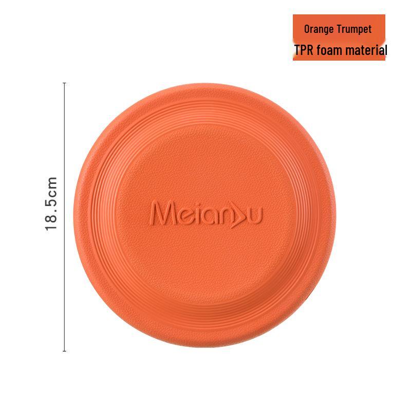 

Мягкая плавающая игрушка-фрисби Meianju для собак - материал TPR, идеально подходит для дрессировки и развлечений на свежем воздухе