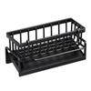 1Pcs Dish Cloth Sponge Rag Holder Kitchen Countertop Drainer Rack Quick Drying Black White Gray Kitchen Sink Storage Organizer