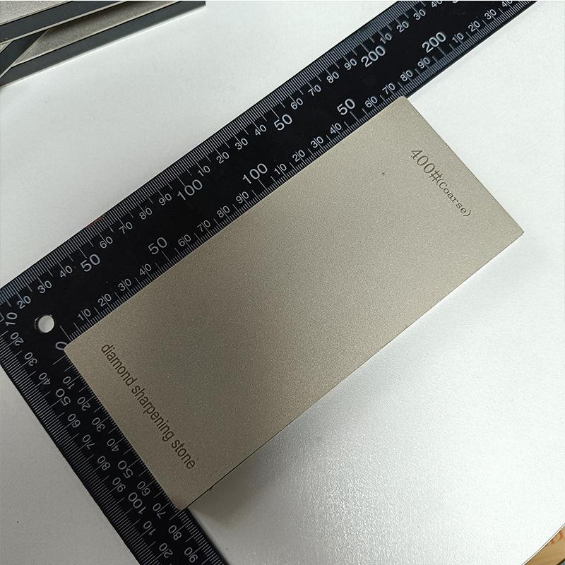 Double Side Diamond Sharpening Stone Knife Sharpener Grit 180-1500# Grindstone Diamond Tools Fine Grinding Whetstone 170*75MM