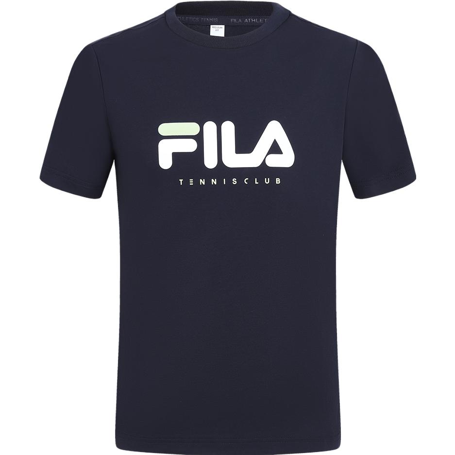 New FILA FW23 T Shirt Men's Royal Blue A11M333199FNV