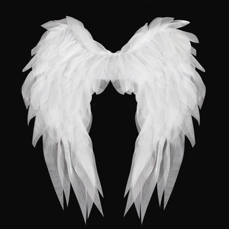 Realistic Angel Wings Costume Accessory Set