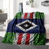 Hamburger SV Logo Aufdruck Flanelldecke Hohe Qualität Warm Bequem Decke für Alle Jahreszeiten Perfekt für Geschenke Heimdekoration
