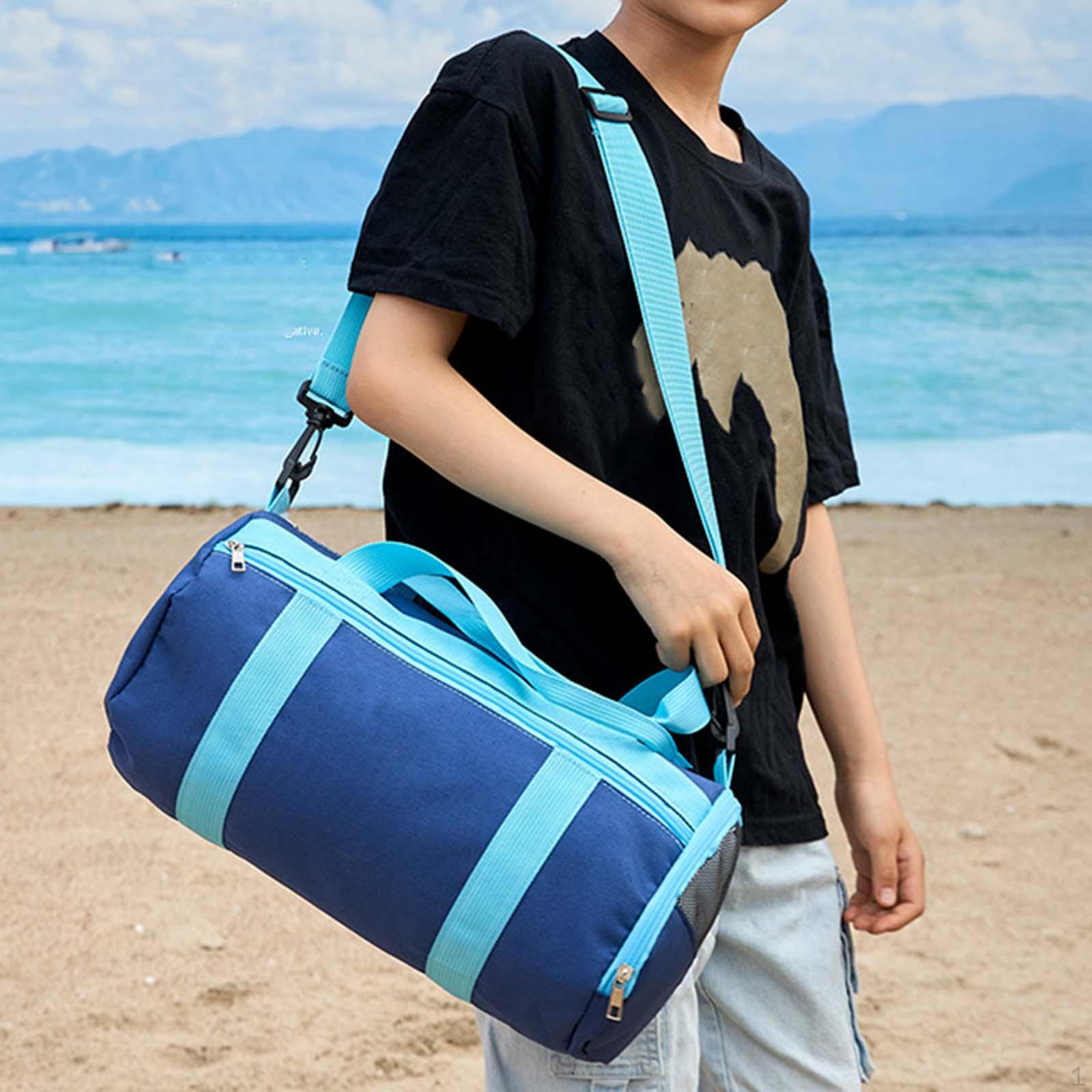 

Детская дорожная сумка из водонепроницаемого материала для хранения обуви, многофункциональная, портативная синий