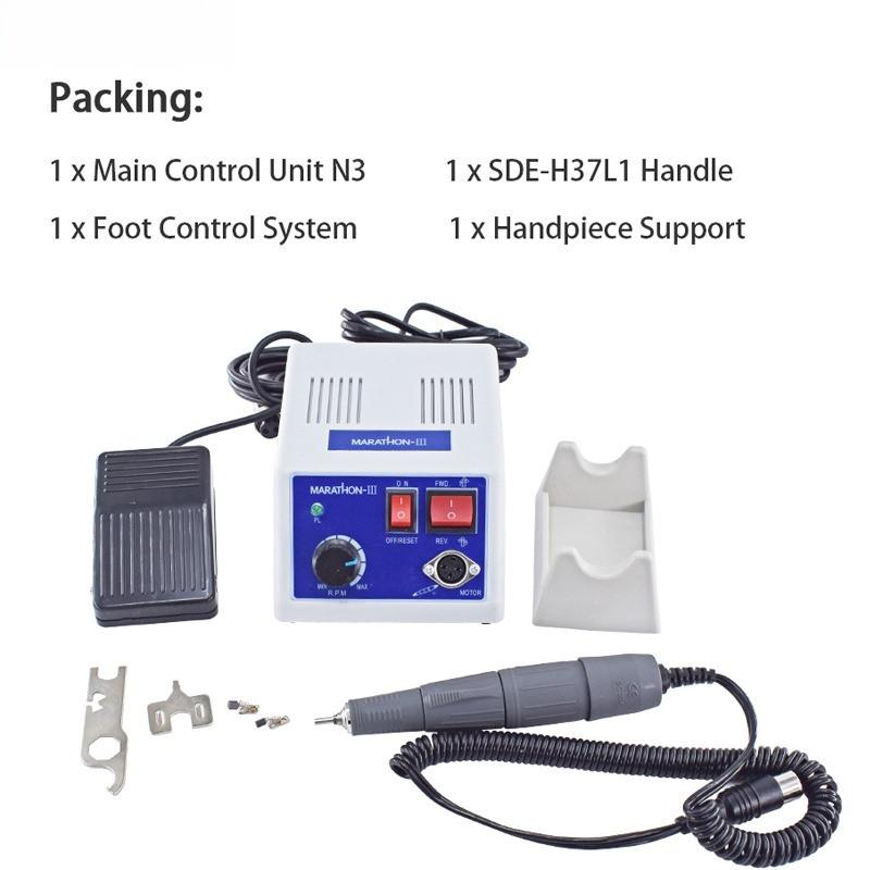 Wielofunkcyjny mikromotor 35000 obr./min Polerujący mikromotor Rękojeść Formy odlewnicze Wyposażenie laboratorium dentystycznego