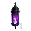 1/2Pcs Puerto Rican Garita Wall Coqui Lamp Battery Powered 3D Printed Frog Bedroom Living Room Outdoor Garden Wall Mount LED Light