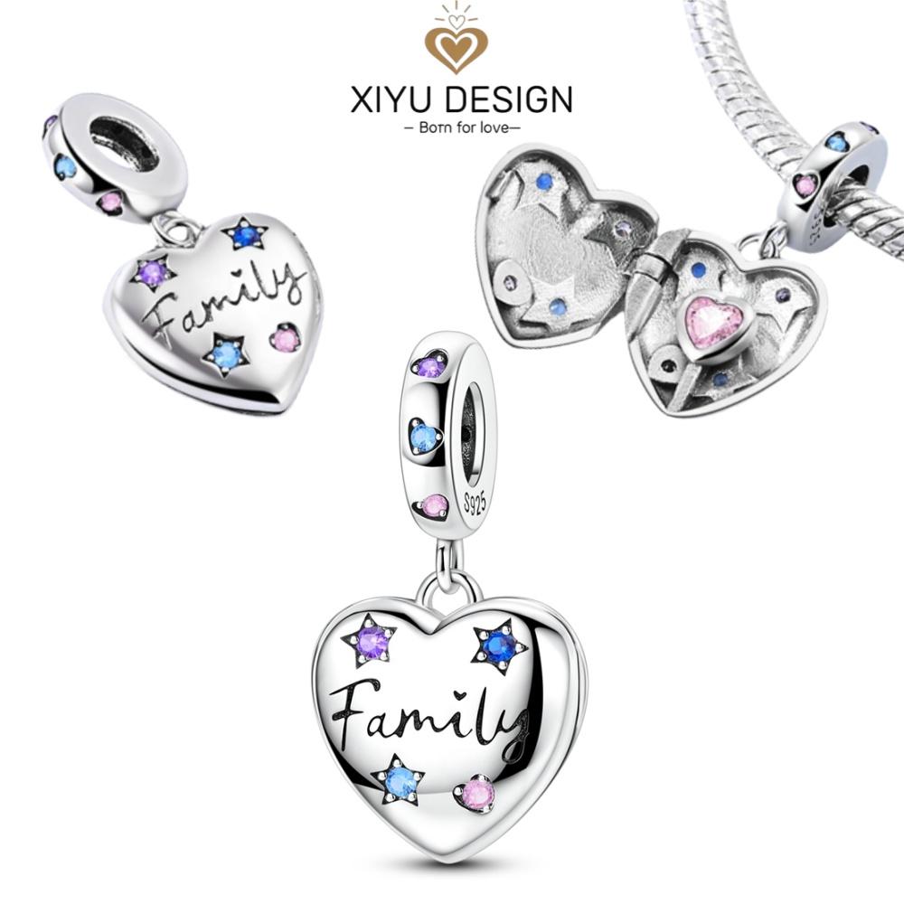 Copper Starry Night By Van Gogh Charms Bead Cz Zircon Whale Cat Pendant Fit Original Bracelet Necklace Diy Jewelry