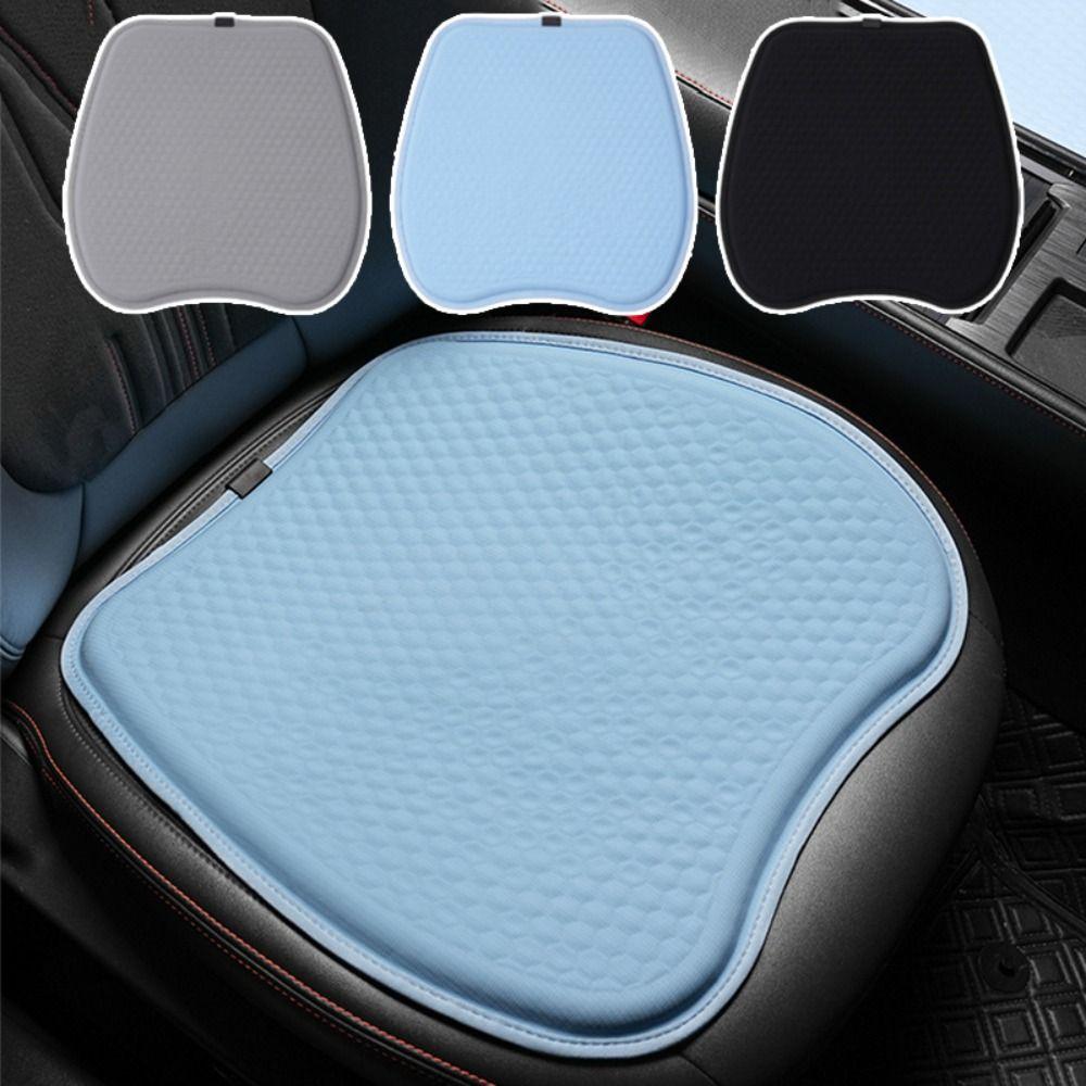 Breathable Car Seat Cushion Non-slip Car Chair Cooling Pad Multifunctional Auto Seat Cover Travel