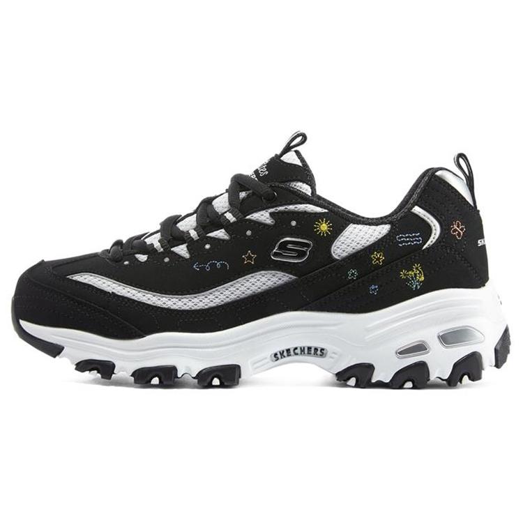 (WMNS) Skechers D Lites 1.0 Black White Women s 896155-BKW