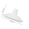 Mug Ceramic Tea Cover Porcelain Kettle Lid Drink Replacement Round Coffee White