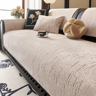 Woven Cotton And Linen Sofa Cushion For All Seasons Universal Non-slip Sofa Cover Cover New Backrest Cover Cloth Towel