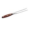 IMEEA Wooden Handle Carving Fork, 29cm, Stainless Steel, Meat Fork