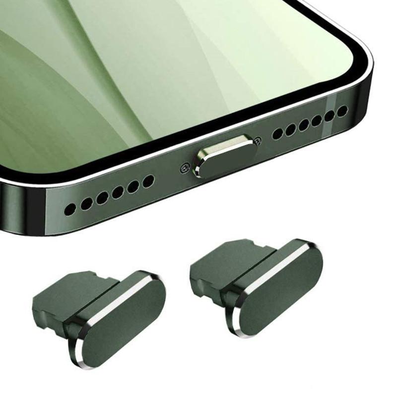 Metal Dust Plug Charging Port Dust Plug for iPhone 13 12 11 Pro MAX XS XR XSMA X 8 7 6 Plus SE 2020 12 Mini 5s Phone Accessories