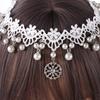 Pearl Flower Princess Lovely Hairpin Children's Headdress Dress Accessories Forehead Headchain