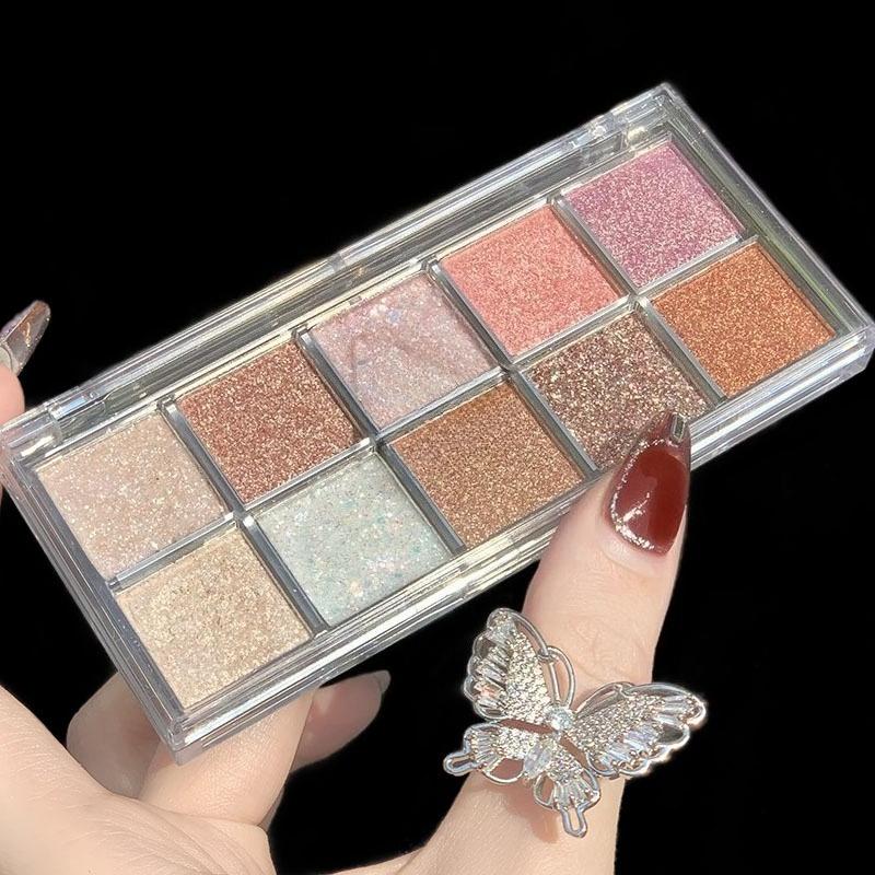 9/12/15/18/20/25 Colors Matte Glitter Eyeshadow Pallete Eyeshadow Pigment Diamond Shimmer Nude Shiny Makeup Eye Glitter