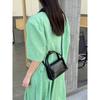 Niche Design Small Square Bag Versatile Fashion Flip Contrasting Color Messenger Single Shoulder Messenger Bag
