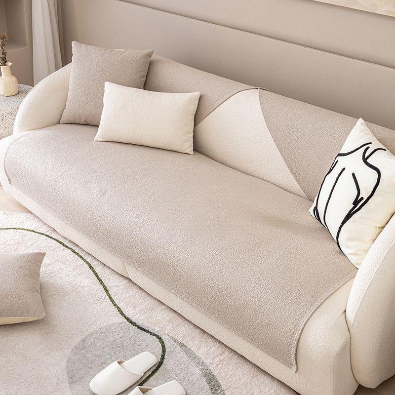 Light Luxury and Simplicity Modern Sofa Cushion Four Seasons Universal Non-Slip Mat Anti-Scratching Nordic Advanced All-Inclusive Universal