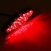 12V Universal 15 LED Motorcycle Rear Tail Light Brake Stop Running Tail Light ATV Dirt Bike (B)