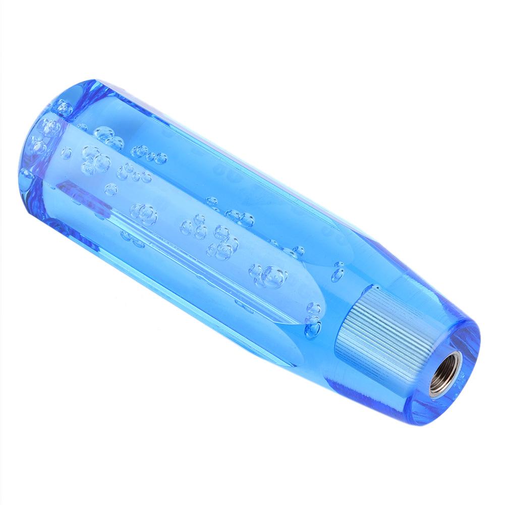 15cm 5.9in Crystal Car Shift Knob Gear Stick Lever Universal for Manual Transmission VehiclesBlue