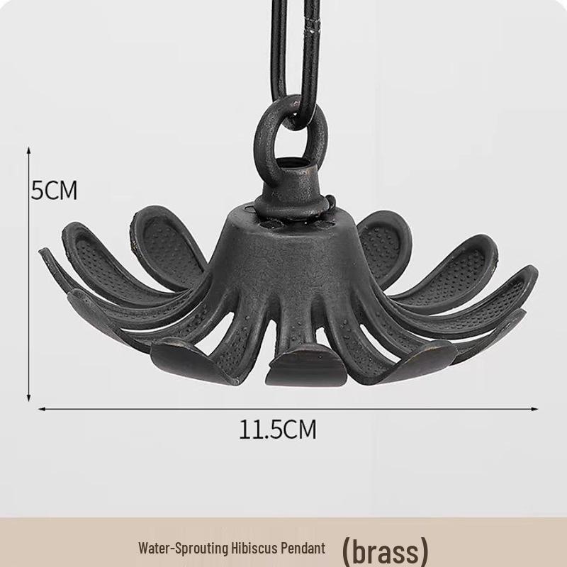 Decorative Exterior Rain Chain for Gutters and Downspouts