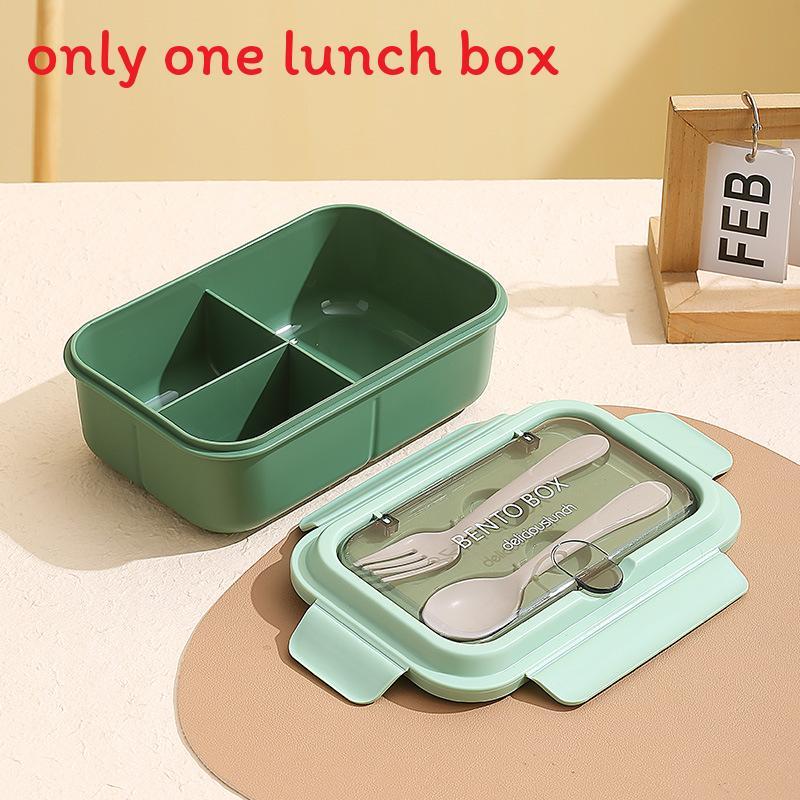 Nordic Style Stainless Steel Bento Box With Divided Compartments For Office Lunches And Meal Prep