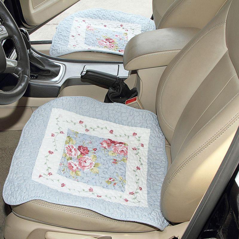 

Foreign Trade Export Cotton Stitching Quilting Passenger Cushion Fabric Camellia 50X50cm