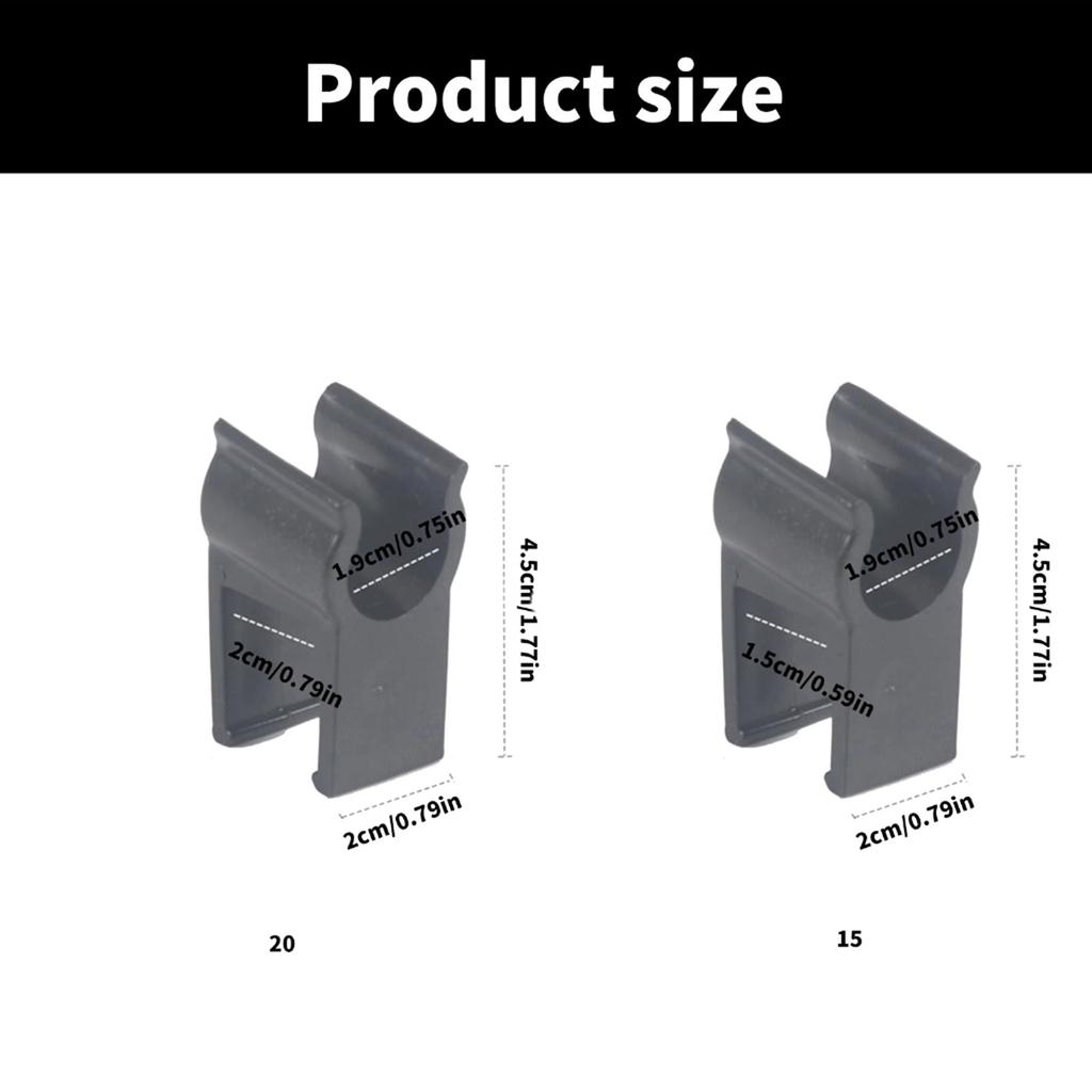 4Pcs Camping Cart Card Buckle Lightweight Garden Trolley Cart Card Buckle for Hiking Transportation Shopping Traveling