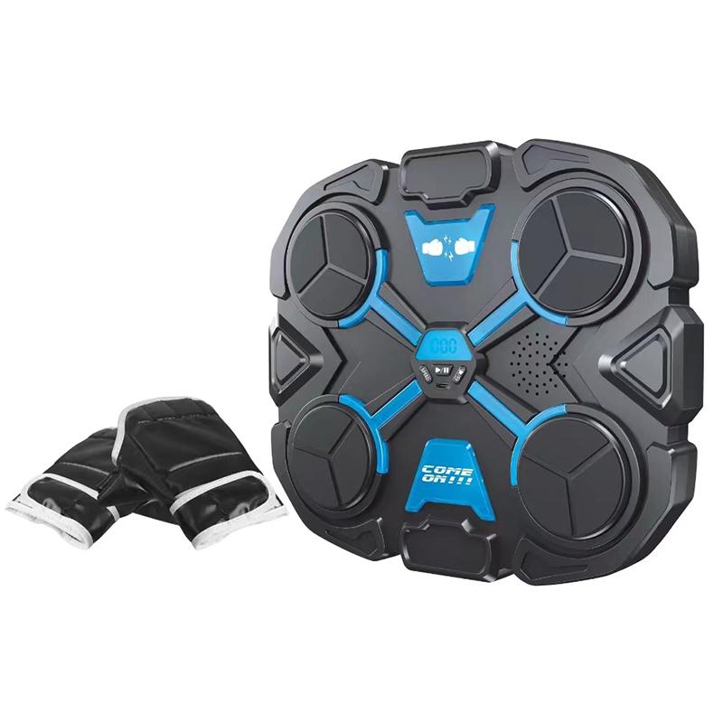 Hudební boxerský stroj Bluetooth Hudební boxerský stroj pro dospělé Děti Nástěnný Chytrá hudební boxerská hra Boxerské vybavení