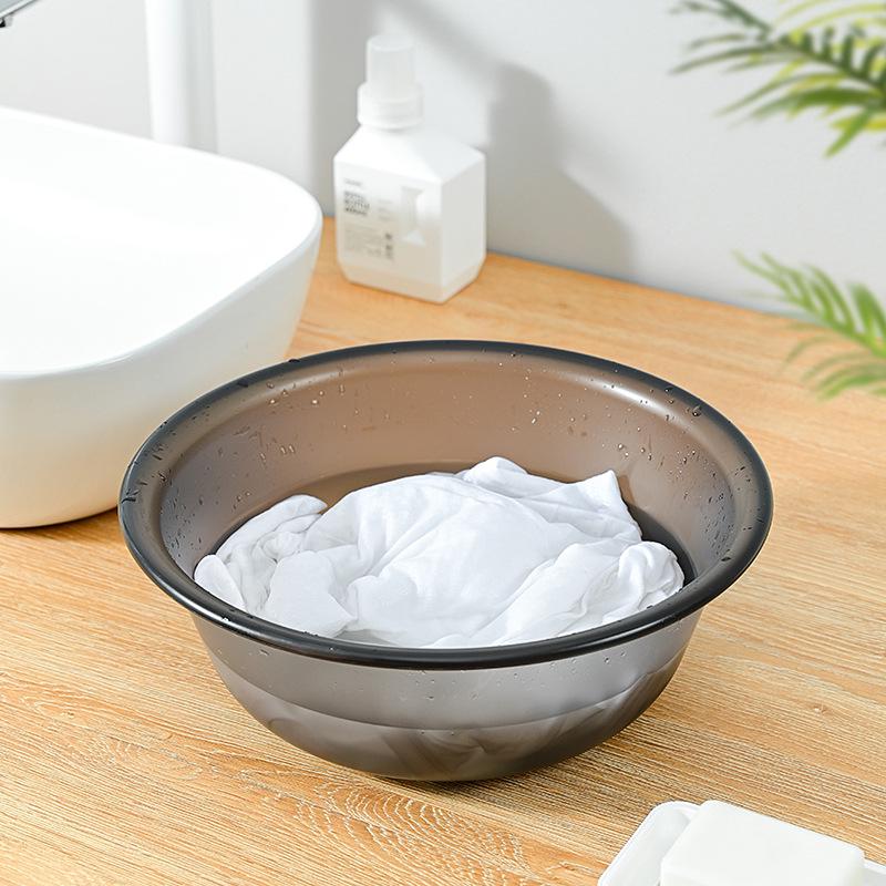 Deepened Plastic Washbasin for Laundry, Bathroom, or Baby Footbath