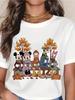 Donald Goofy Thanksgiving TShirt Unisex
