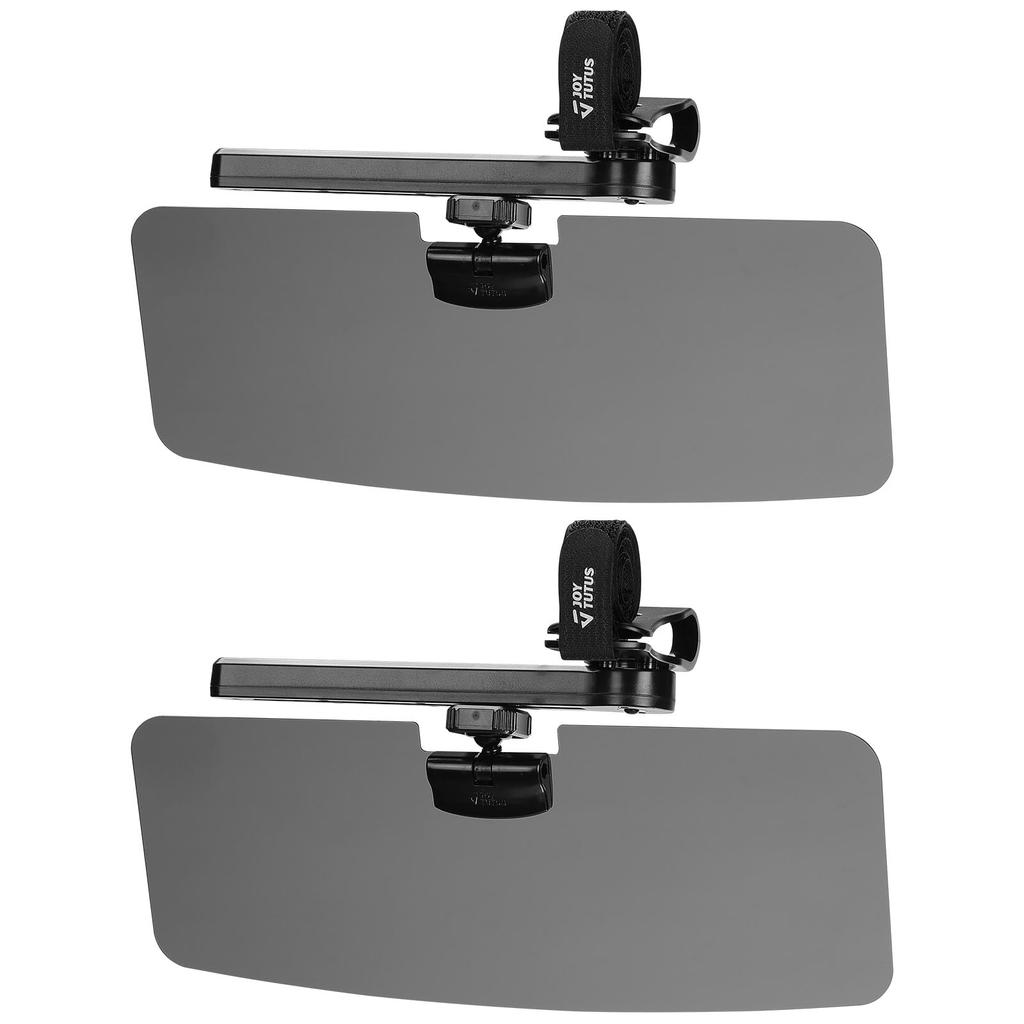 JOYTUTUS Car Sun Visor, Polarizing Sun Visor, Side Compatible, Car Sun Visor, Front 6.3