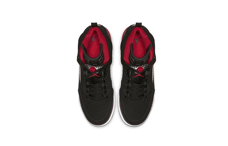 Jordan Spizike Schwarz University Red GS 317321-060