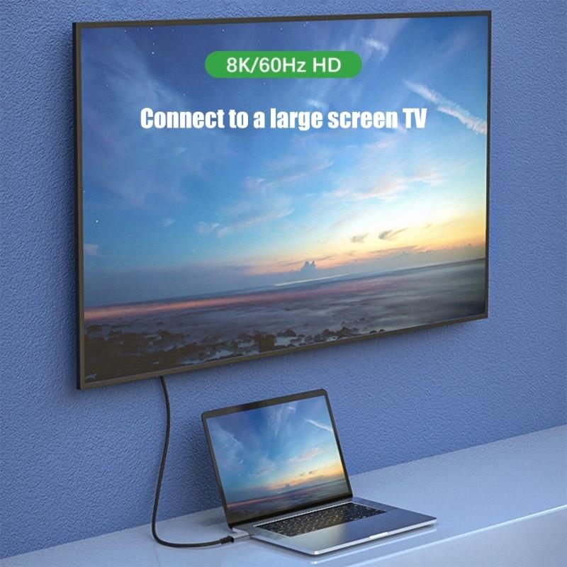 USB4 Type C To Type C Cable for 8K Video and 240W Fast Charging TypeC Cord Compatibles Phones Tablets And More