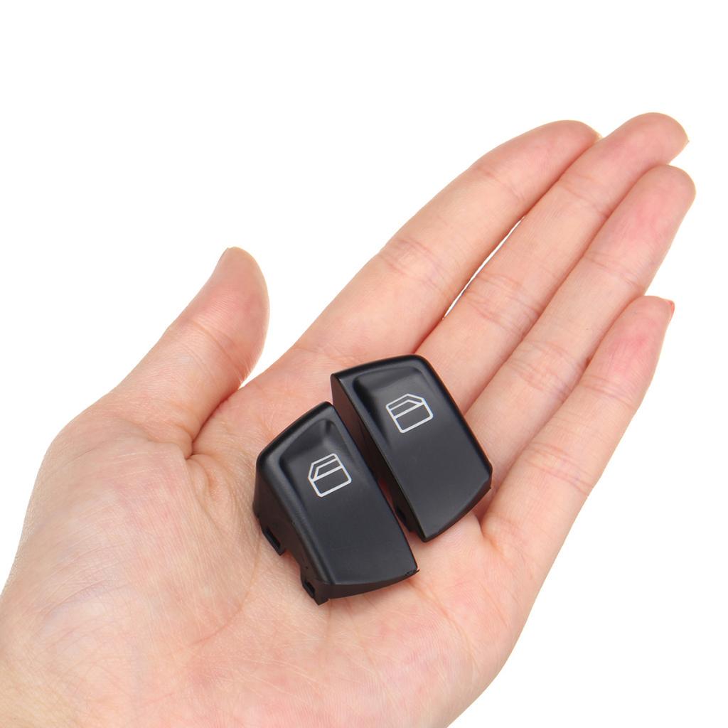 Plastic Window Console Control Power Switch Push Buttons L+R For