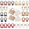 Handbag Shoulder Bag Bottom Shaper Pad & Hand-Strap Handle Set Leather Tote Bag Woven Bag DIY Accessory for Women Girl