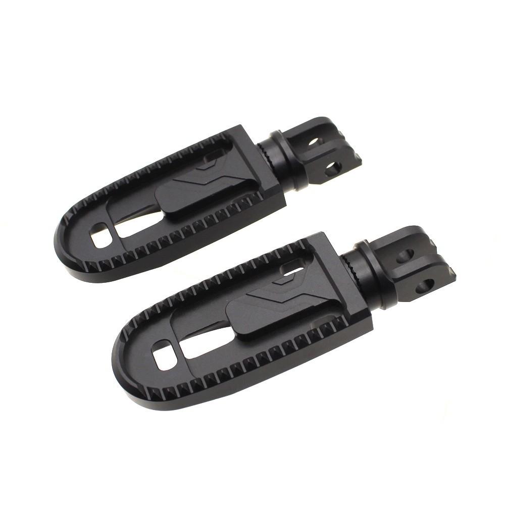 Pair Motorcycle Aluminum Foot Pegs Footrest Pad For BMW R1300GS R1200GS R1250GS