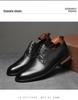 Men's Formal Brogues: Spring/Autumn Casual Leather Shoes - Round Toe, Top Layer Cowhide.