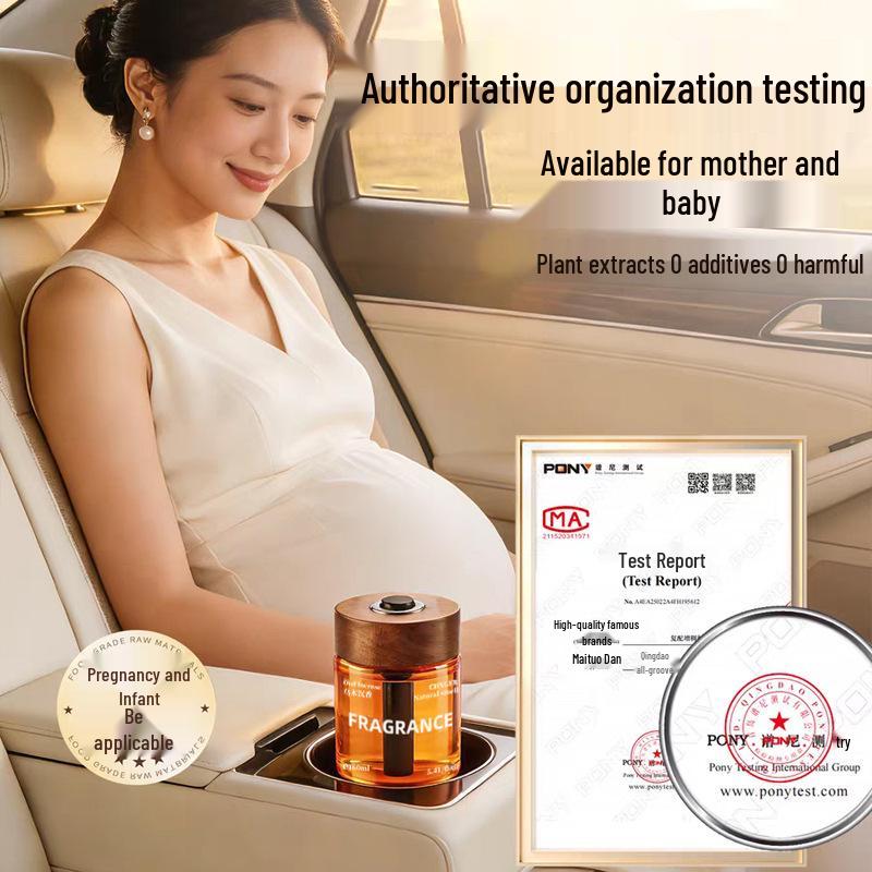 Zen Tea Car Air Freshener with Long-Lasting Scent for High-End Interiors